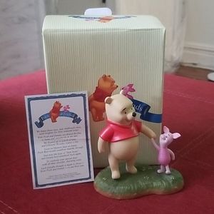 Pooh and piglet " Lets wander and wonder togerher"